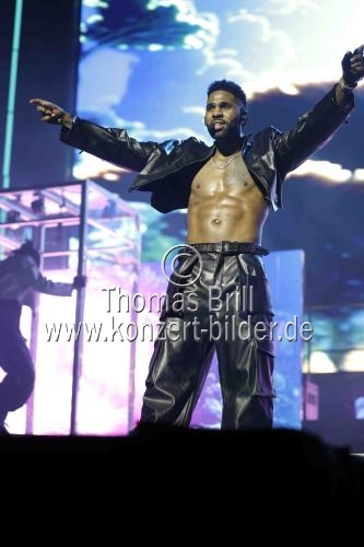 Amerikanische R&B-/Pop-Sänger Jason Derulo gastierte auf seiner 