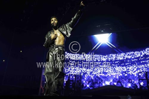 Amerikanische R&B-/Pop-Sänger Jason Derulo gastierte auf seiner 