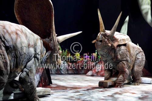 Amerikanische Ur-Zeit Show Dinosaurier - Im Reich der Giganten gastiert vom 11. bis 13. Januar 2019 mit fünf Shows in der Lanxess-Arena Köln (© Thomas Brill)