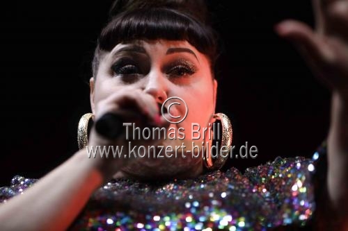 Amerikanische Post-Punk-Sängerin Beth Ditto gastiert auf ihrer 