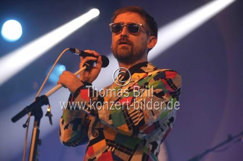 Britische Pop-Band The Divine Comedy mit Sänger Neil Hannon gastiert auf ihrer 