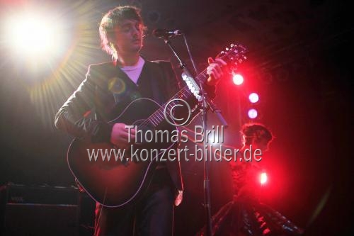 Sänger der britischen Indie-Rockband Babyshambles Peter Doherty gastiert auf seiner 