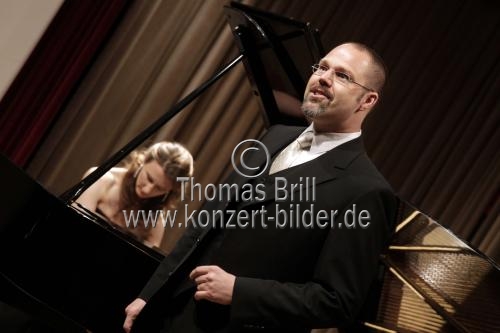 Deutsche Tenor Andreas Post gastiet in Begleitung der deutschen Pianistin Tatjana Dravenau im Rahmen der Konzertreihe 