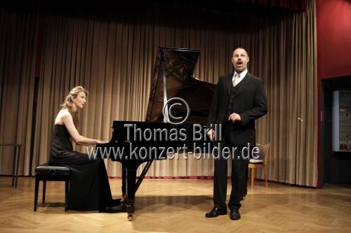 Deutsche Tenor Andreas Post gastiet in Begleitung der deutschen Pianistin Tatjana Dravenau im Rahmen der Konzertreihe 
