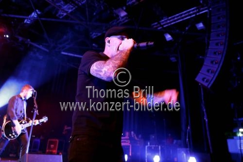 Amerikanische Folk-Punk-Band Dropkick Murphys gastiert auf ihrer 
