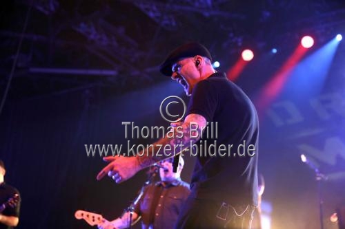 Amerikanische Folk-Punk-Band Dropkick Murphys gastiert auf ihrer 
