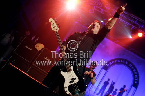 Amerikanische Folk-Punk-Band Dropkick Murphys gastiert auf ihrer 