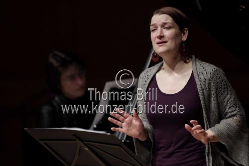 Franzsische Mezzosopranistin Isabelle Druet gastiert in Begleitung der franzsischen Pianistin Anne Le Bozec im Rahmen der Reihe 
