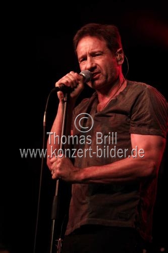 Amerikanische Musiker David Duchovny gastiert auf seiner 