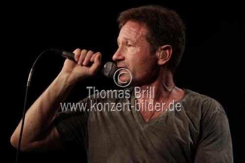 Amerikanische Musiker David Duchovny gastiert auf seiner 