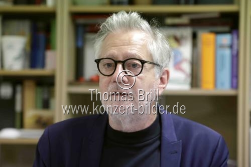 Geschäftsführer des Theater am Dom Köln Oliver Durek im Interview bezüglich Planung, Inszenierung und Wirtschaften eines Theaterensembles ohne öffentliche Förderung im Theater am Dom Köln (© Thomas Brill)