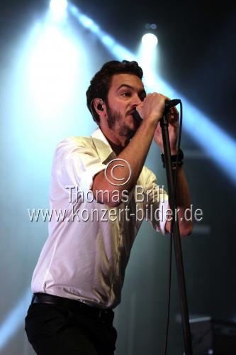 Britische Indie-Rock-Band Editors gastierte auf ihrer 