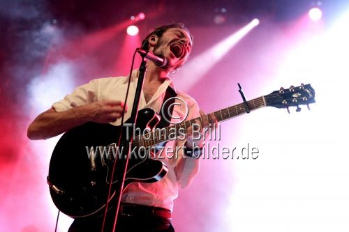 Britische Indie-Rock-Band Editors gastierte auf ihrer 