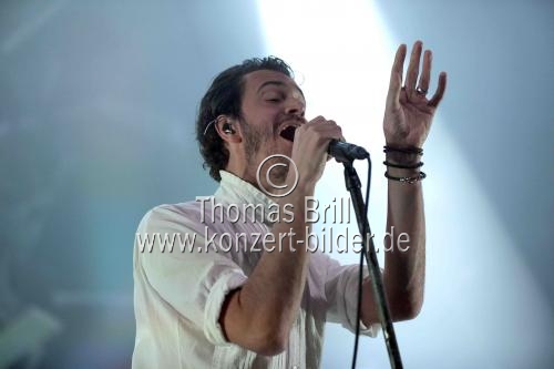 Britische Indie-Rock-Band Editors gastierte auf ihrer 