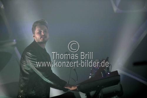 Britische Indie-Rock-Band Editors gastierte auf ihrer 