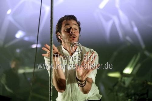 Britische Indie-Rock-Band Editors gastierte auf ihrer 