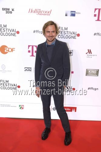 Deutscher Schauspieler Lars Eidinger bei der Verleihung der Film Festival Cologne Awards 2018 im IHK Börsensaal Köln (&copy; Thomas Brill)