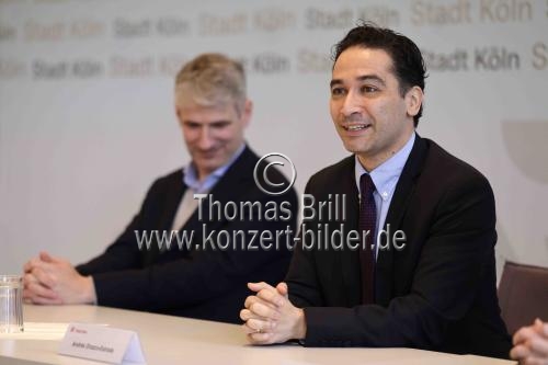 Kolumbianische Dirigent Andrés Orozco-Estrada wurde als übernimmt als Kölner Generalmusikdirektor und Gürzenich Kapellmeister im Historischen Rathaus der Stadt Köln vorgestellt (© Thomas Brill)