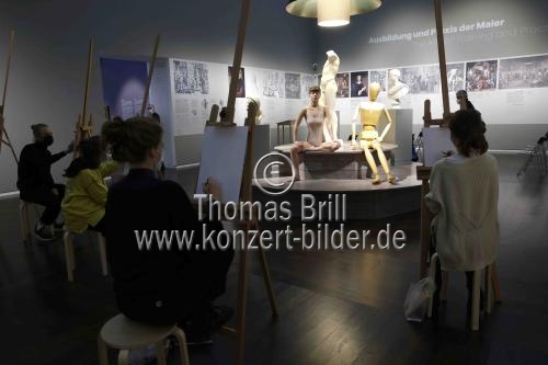 Die Ausstellung „Entdeckt! – Maltechniken von Martini bis Monet