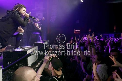 Deutsche Metalcore-/Trancecore-Band Eskimo Callboy gastierte auf ihrer 