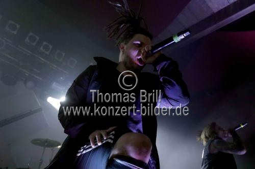 Deutsche Metalcore-/Trancecore-Band Eskimo Callboy gastierte auf ihrer 