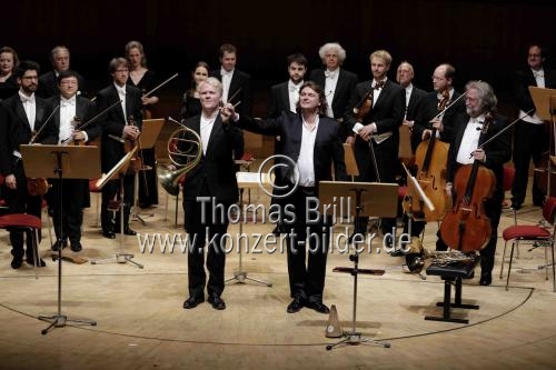 Deutsche Tenor Klaus Florian Vogt gastiert in Begleitung des Stuttgarter Kammerorchester unter der Leitung des deutschen Dirigenten Matthias Foremny in der Philharmonie Köln (&copy; Thomas Brill)