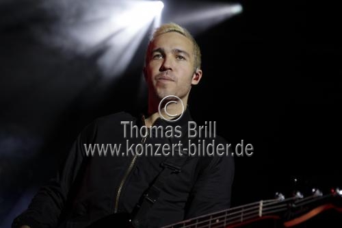 Amerikanische Alternative-Rockband Fall Out Boy gastierte auf ihrer 