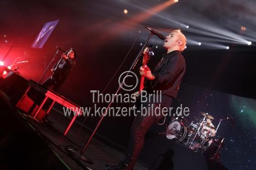 Amerikanische Alternative-Rockband Fall Out Boy gastierte auf ihrer 