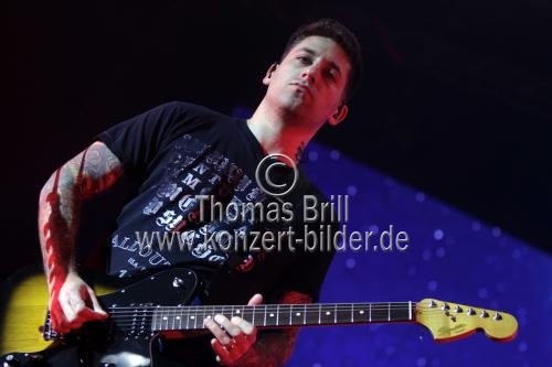 Amerikanische Alternative-Rockband Fall Out Boy gastierte auf ihrer 