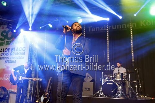 Deutsche Soul-Sänger Fetsum Sebhat gastiert auf seiner 