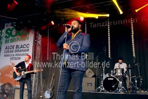 Deutsche Soul-Sänger Fetsum Sebhat gastiert auf seiner 