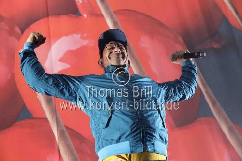 Hamburger Hip Hop-Band Fettes Brot gastieren auf ihrer 