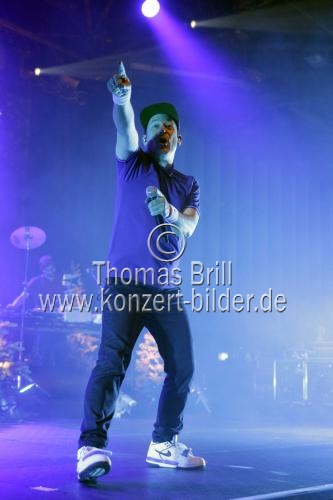 Hamburger Hip Hop-Band Fettes Brot gastieren auf ihrer 