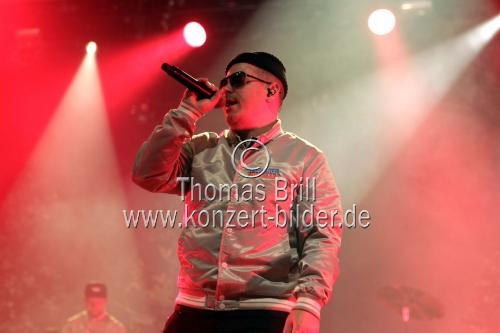 Hamburger Hip Hop-Band Fettes Brot gastieren auf ihrer 