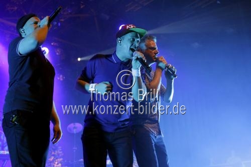 Hamburger Hip Hop-Band Fettes Brot gastieren auf ihrer 