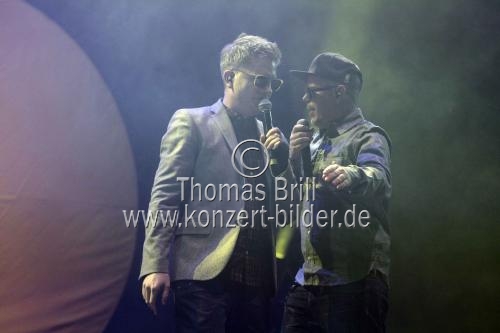 Hamburger Hip Hop-Band Fettes Brot gastieren auf ihrer 