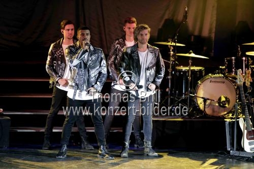 Deutsche Schlager-Boygroup Feuerherz gastiert im Musical Dome Köln (© Thomas Brill)