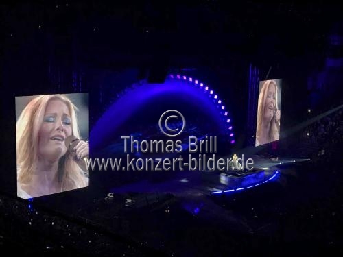 Deutsche Schlagersängerin Helene Fischer gastierte auf ihrer 