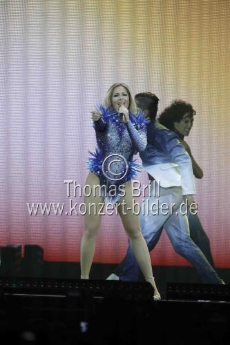 Deutsche Schlagersängerin Helene Fischer gastierte auf ihrer 