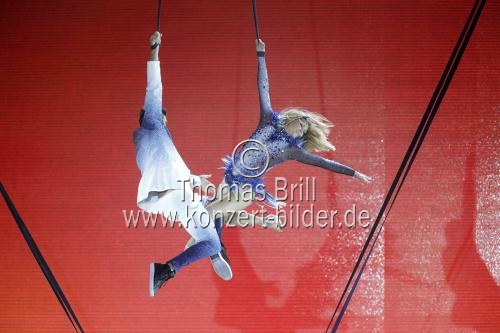 Deutsche Schlagersängerin Helene Fischer gastierte auf ihrer 