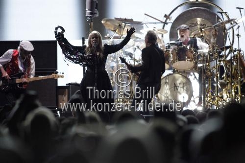 Britisch-amerikanische Rockgruppe Fleetwood Mac gastierte auf ihrer 