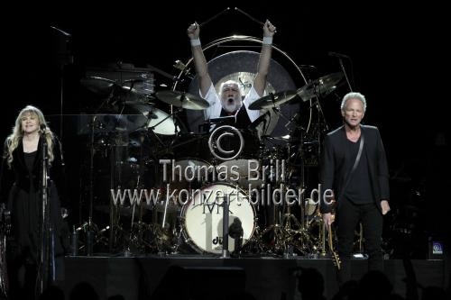 Britisch-amerikanische Rockgruppe Fleetwood Mac gastierte auf ihrer 