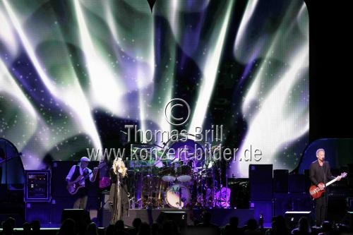 Britisch-amerikanische Rockgruppe Fleetwood Mac gastierte auf ihrer 