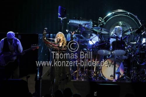 Britisch-amerikanische Rockgruppe Fleetwood Mac gastierte auf ihrer 