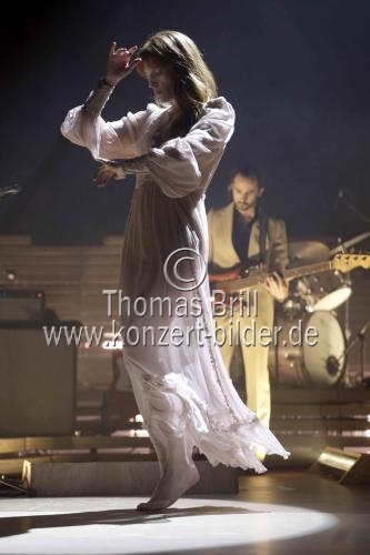 Britische Singer-Songwriterin Florence Welch alias Florence and The Machine gastiert auf ihrer 
