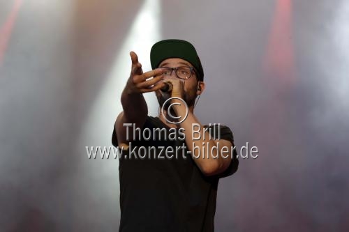 Deutsche Sänger Mark Forster gastiert auf seiner 