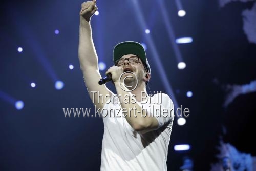 Deutsche Sänger Mark Forster gastiert auf seiner 