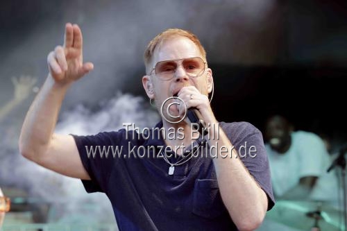 Deutscher Reggae- und Hip-Hop-Musiker Peter Fox gastiert auf seiner 