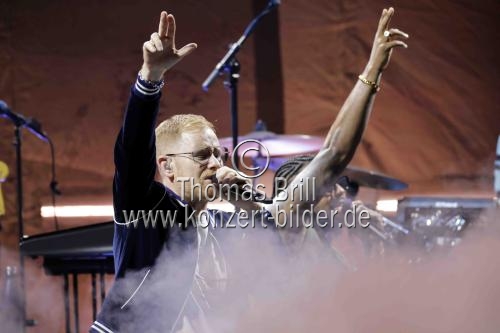 Deutscher Reggae- und Hip-Hop-Musiker Peter Fox gastiert auf seiner 