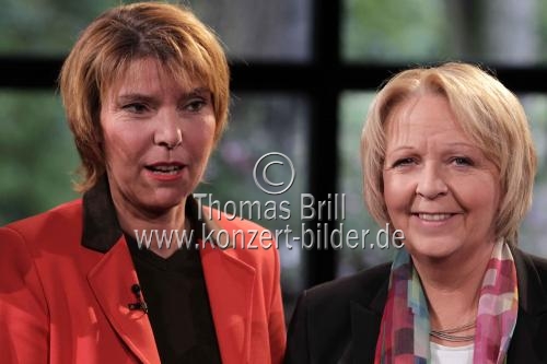 15 Jahre frauTV: west.art Talk-Jubiläumssendung mit Ministerpräsidentin Hannelore Kraft im Stadtgarten Köln (&copy; Thomas Brill)